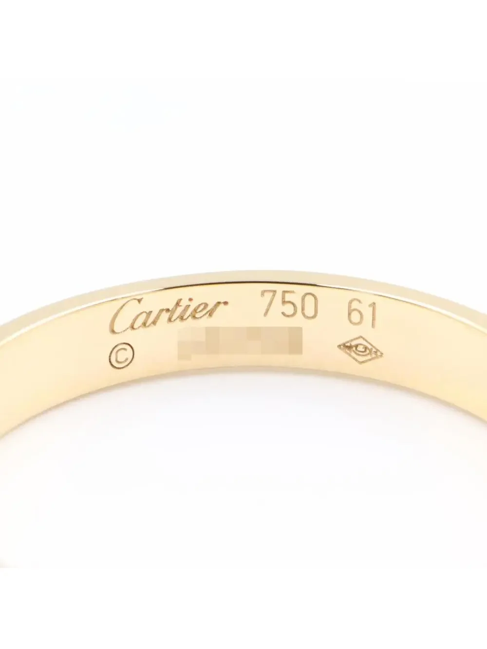 Cartier Mini Love Ring 18Kyg Yellow #300243C14B
